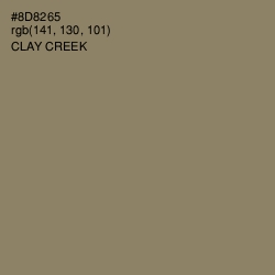#8D8265 - Clay Creek Color Image